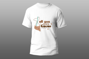 Camiseta all you need is cacao